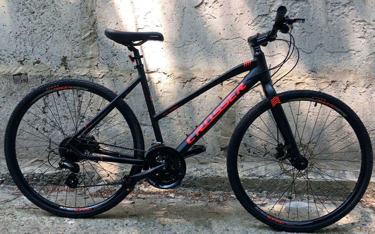 Фотографія Велосипед Crosser XC 330 28" розмір XS 2021 black